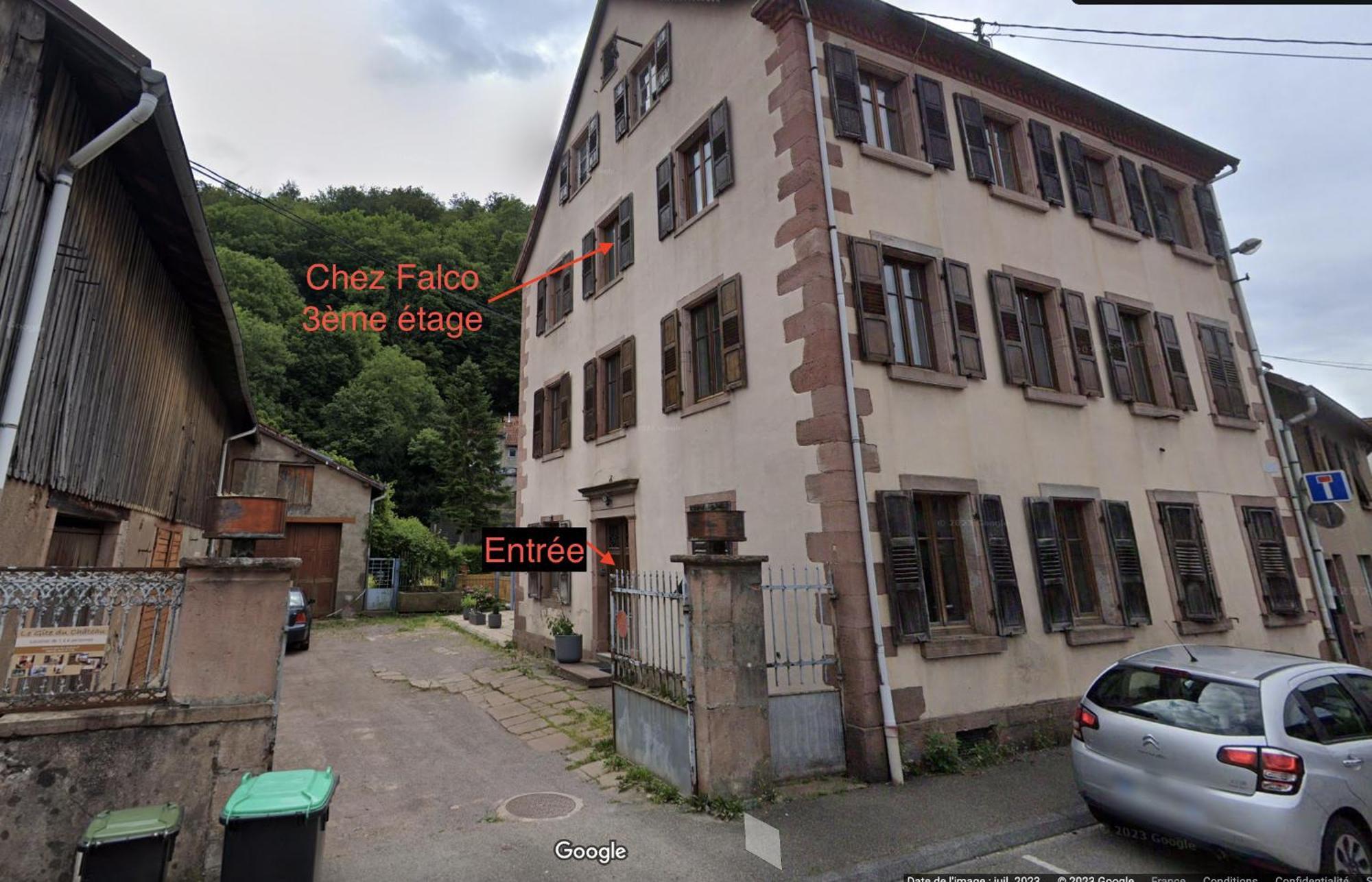 Appartement   Chez Falco   vue sur le château Schirmeck Exterior foto